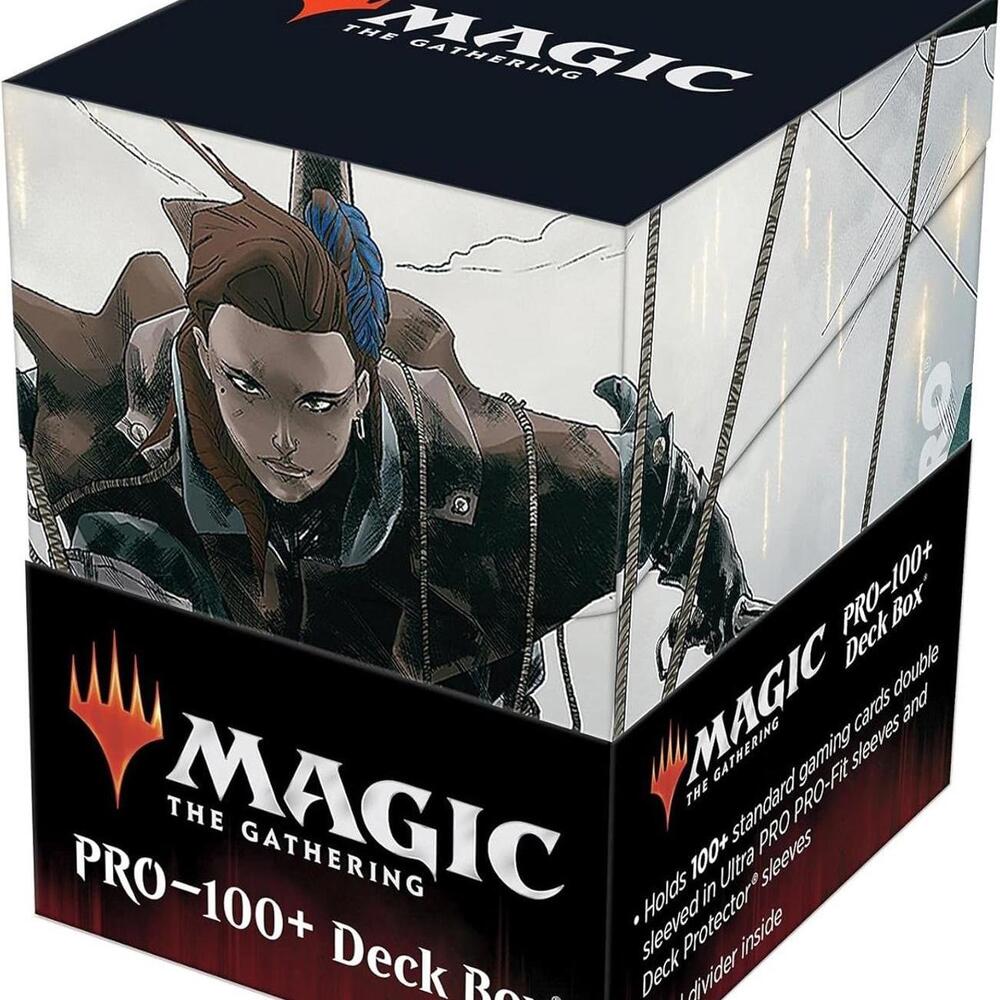 NEW Magic The Gathering Deck Box Holds 100 Cards Double Sleeved "The Commander"